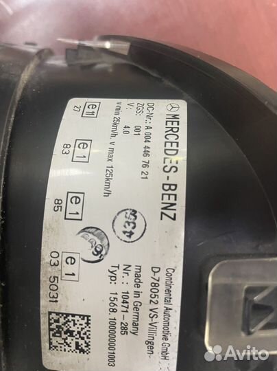 Панель приборов Mercedes-Benz 0044467621