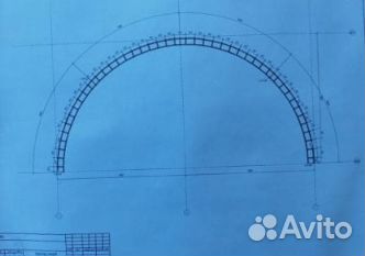 Фермы для арочного ангара 12х6