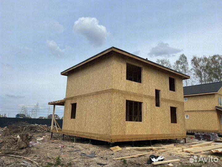 Строительство дома за 2 недели