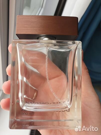 Пустой флакон dolce gabbana the one