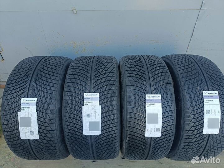 Michelin Pilot Alpin 5 275/35 R21 и 315/30 R21 105V