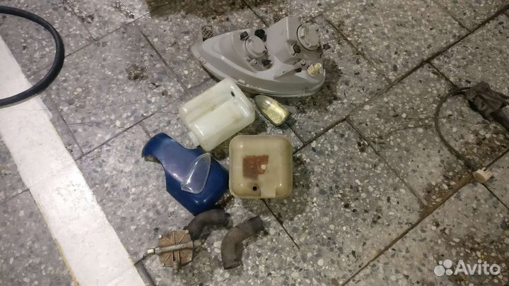 Фара левая Газель, пластик