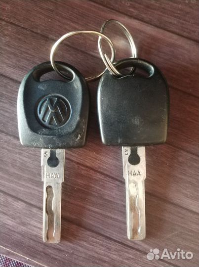Ключ зажигания volkswagen passat