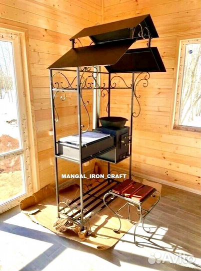 Мангал кованый