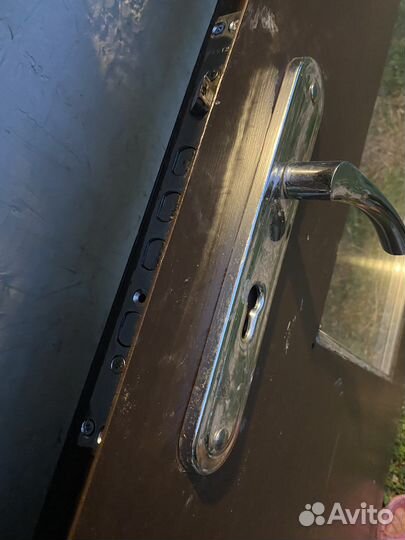 Дверь входная стальная 2мм 211x91см