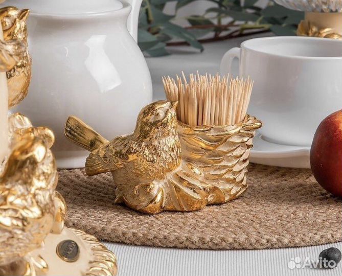 Подставка для зубочисток новая в коробке