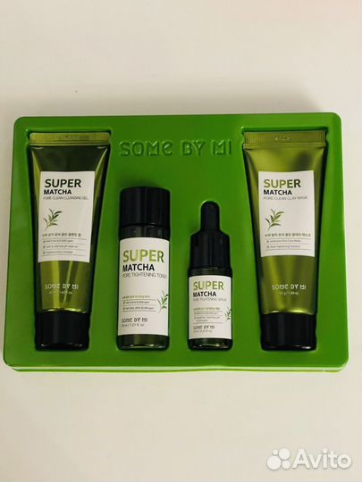 Набор для очищения с чаем матча Some by mi
