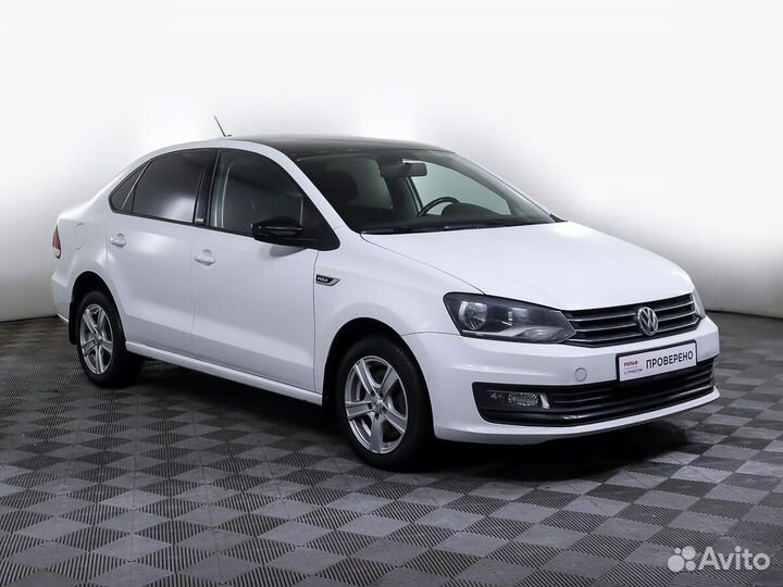 Volkswagen Polo 1.6 МТ, 2017, 84 700 км