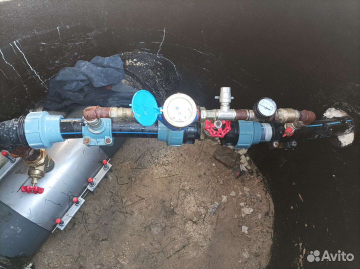 Подключение воды