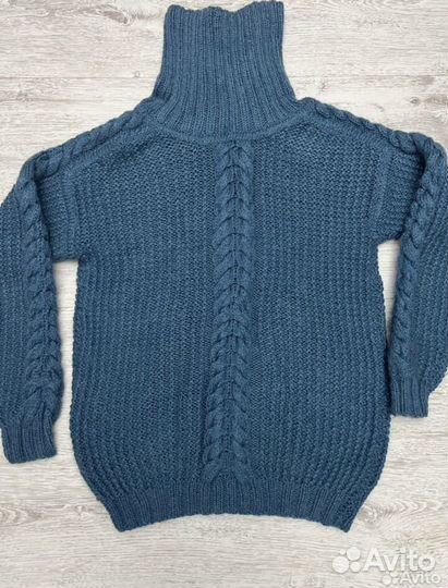Свитер ручная вязка шерсть