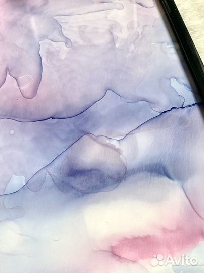 Картина спиртовыми чернилами