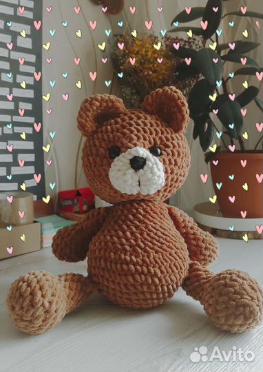 Вязаные игрушки ручной работы