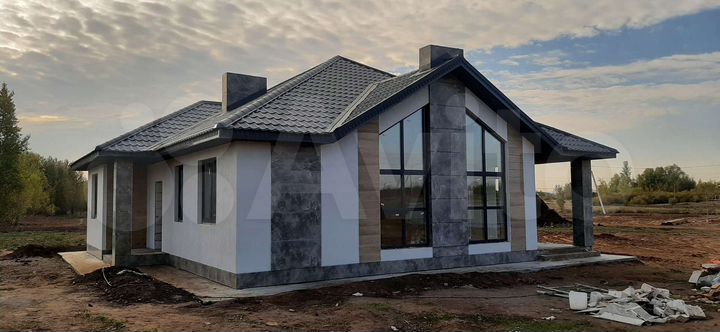 Коттедж 114 м² на участке 10 сот.