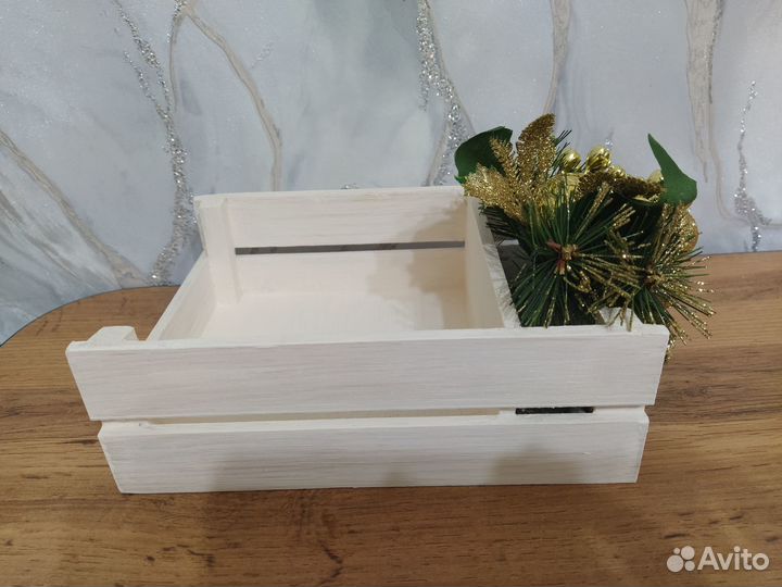 Салфетница деревянная