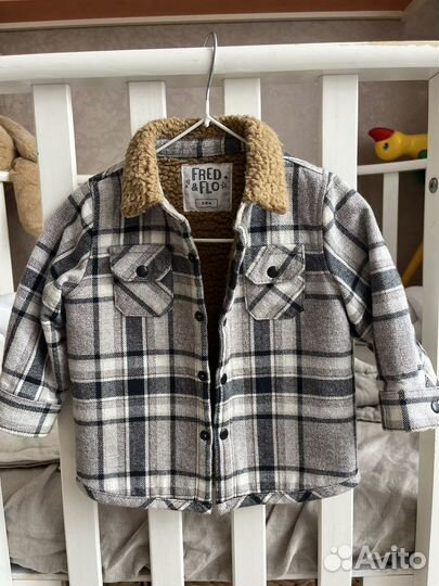 Теплая рубашка