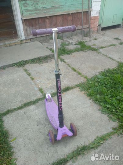 Самокат детский трехколесный