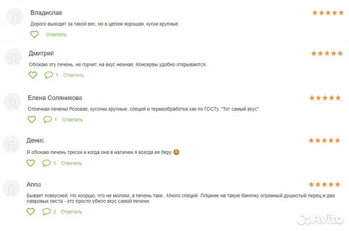 Печень трески натуральная 115 г