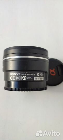 Объектив sony 50mm f 1 8