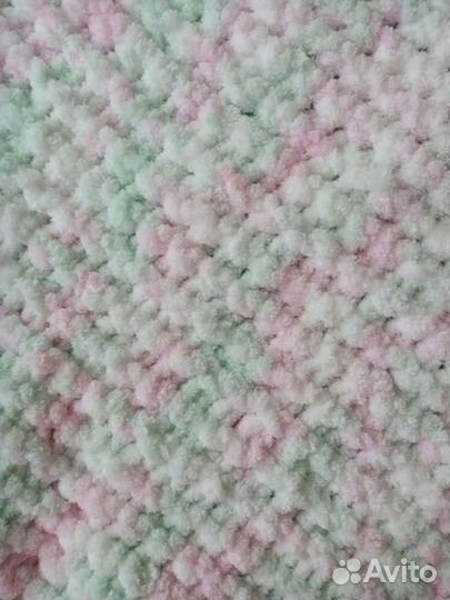 Мягкий плед 1*1 метр
