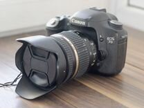 Canon EOS 7d с объективом Tamron 17-50 2.8