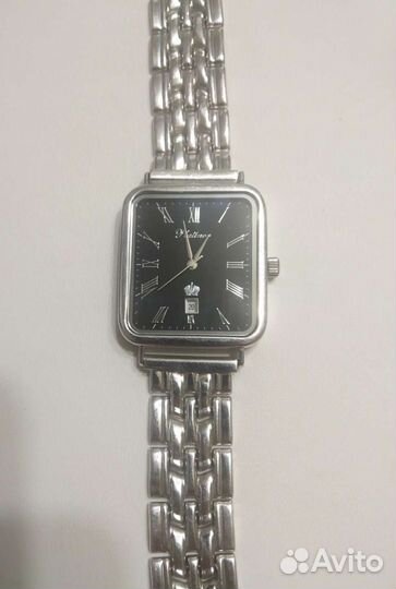 Серебряные часы Platinor