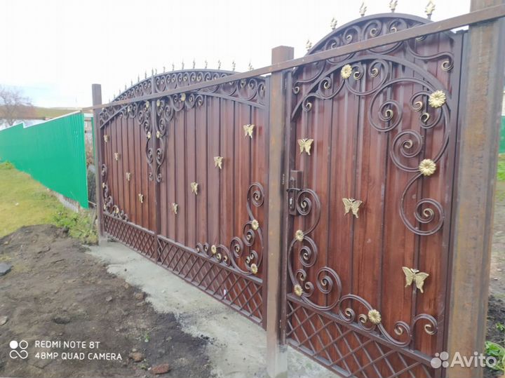 Ворота распашные