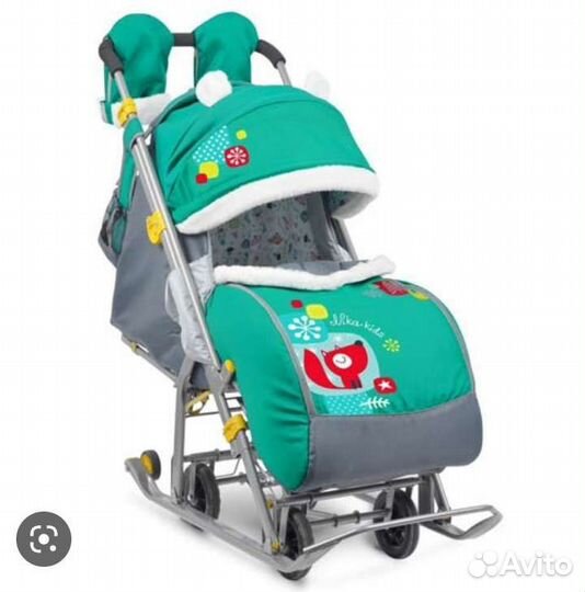 Коляска санки