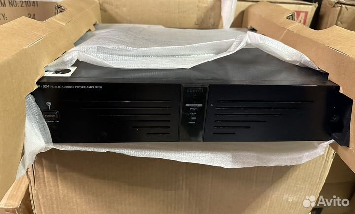 Усилитель мощности 240 Вт 2U Inter M PA 624