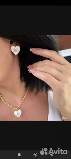 Серьги Chanel VIP gift