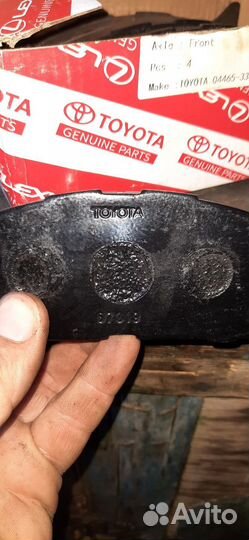 Колодки Toyota Камри