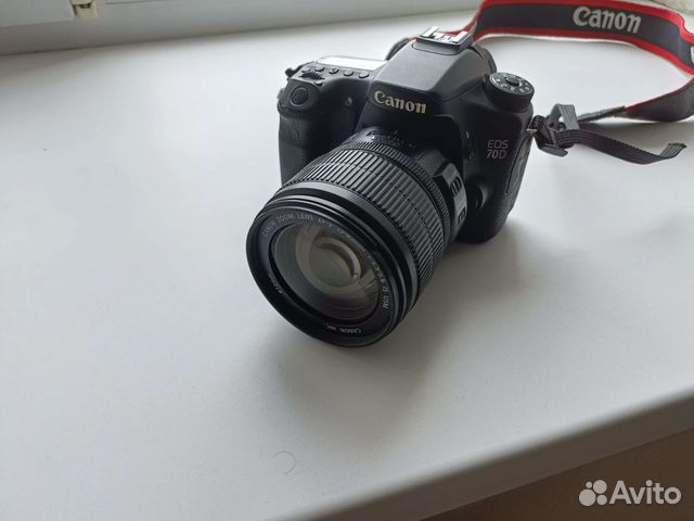 Зеркальный фотоаппарат canon 70d