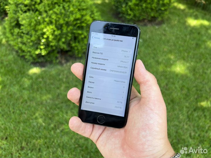 iPhone 7 /32gb в черном