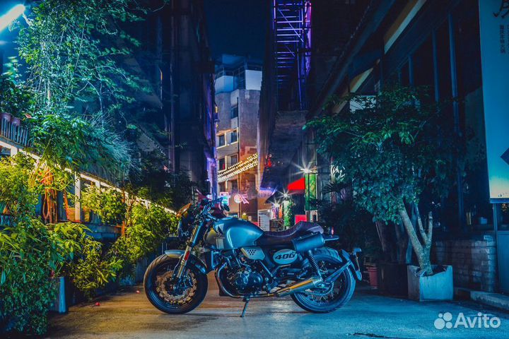 Дорожный мотоцикл Zonsen RE3 grey новый