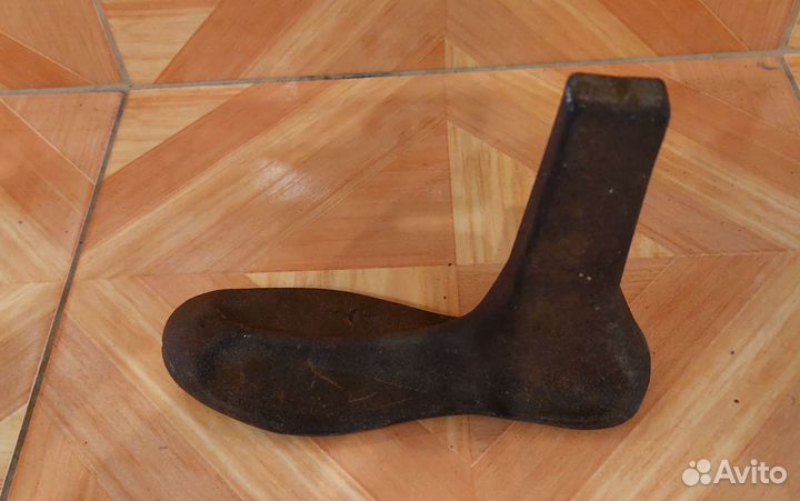 Старинный сапожный инструмент, чугун, клеймо, СССР