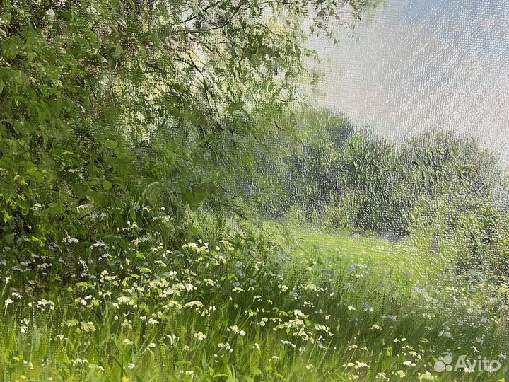 Картина маслом на холсте пейзаж