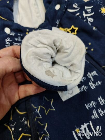 Комплект комбинезон демисезонный слип шапка