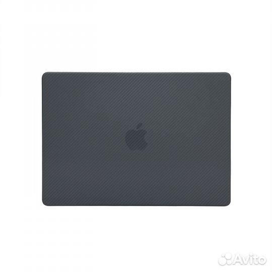Чехол для MacBook Pro 13 2012-2015 черный карбон