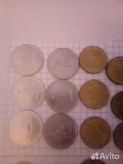 Биметаллические 10 руб министерства