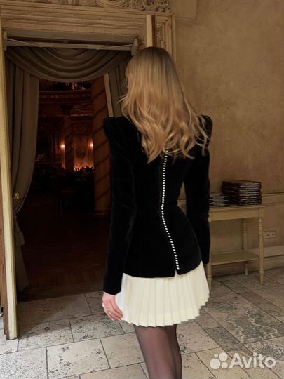 Платье двойка бархат