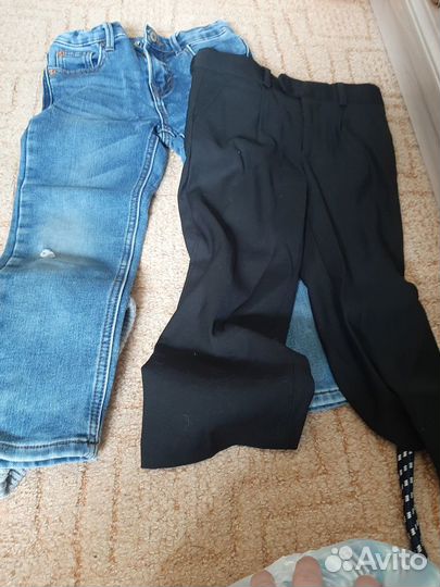 2 больших пакета вещей для мальчика (р.98-116)