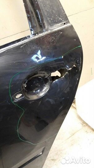 Дверь задняя левая LADA Kalina