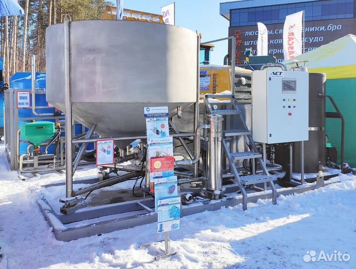 Растворный узел для удобрений