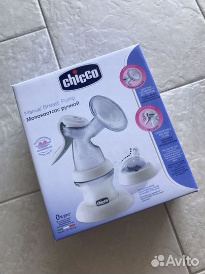 Ручной молокоотсос Chicco (новый)