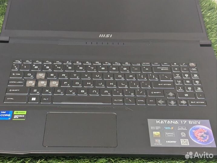 Ноутбук Msi Katana 17/i7 12650H/RTX 4070/DDR5/SSD