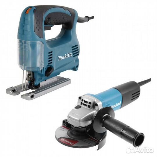 Набор электроинструмента Makita DK0116 ушм 9558HN;