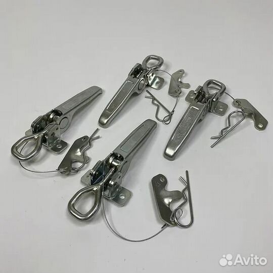 Замок самосвальный бортовой для прицепа (2 шт.)