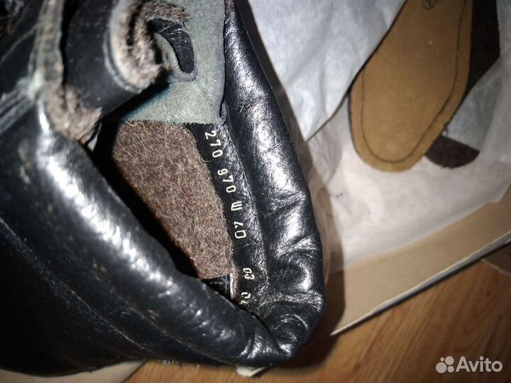 Полусапоги инженерного состава размер 27