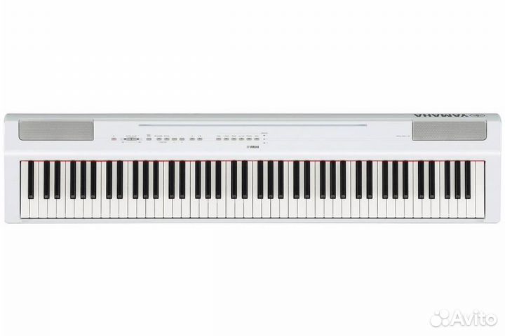 Цифровое пианино Yamaha p125a white/black