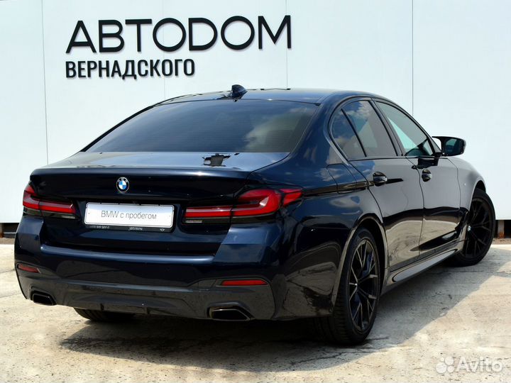 BMW 5 серия 2.0 AT, 2021, 77 148 км