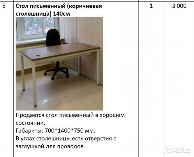 Мебель для офиса бу